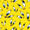 Looney Tunes Tweety Bird Super Sized Pattern Wii Remote Controller Skin